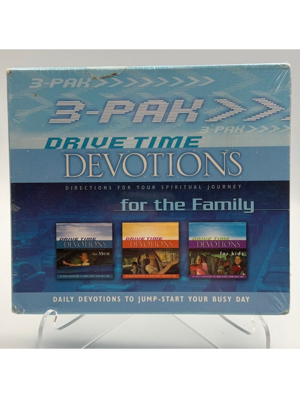 Drive Time Devotions for the Family 3-PAK CD 2004 Christian Inspiration Word